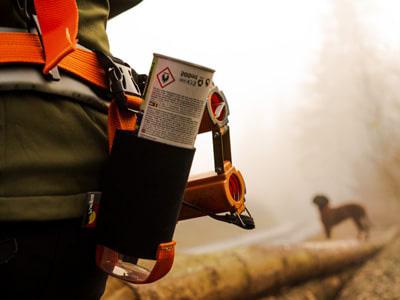 Sprühdosenhalterung Forst Fuegos Forstgürtel