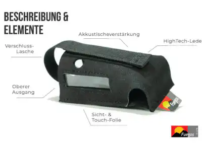 Funkgerätetasche koppel Alternative von Feugos