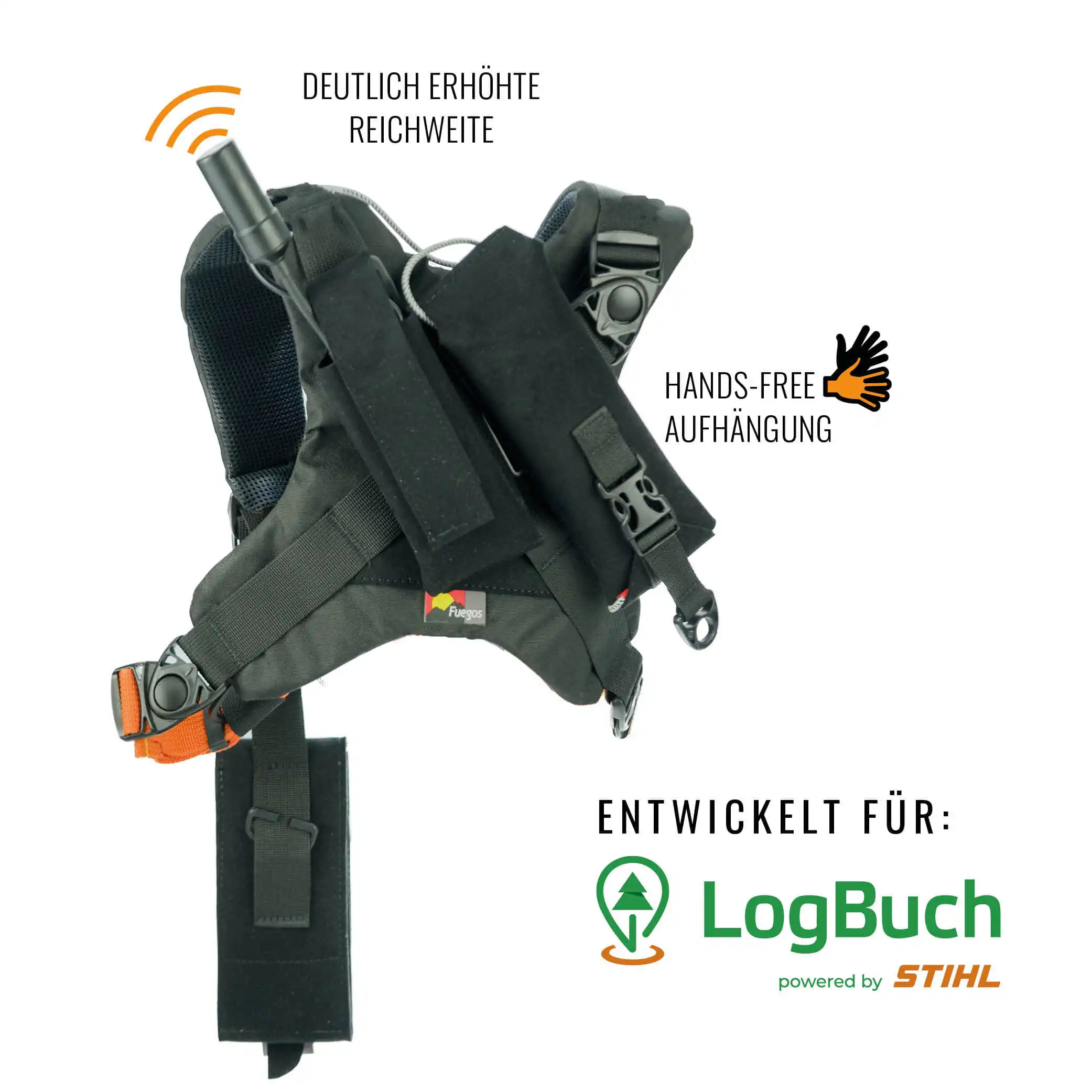 GPS-Tragesystem by Fuegos for Stihl