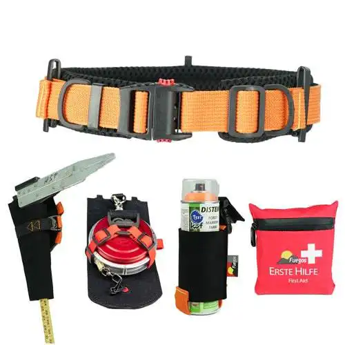 Forstgurt Ceinture Ruban À Mesurer & Messkluppenhalterung
